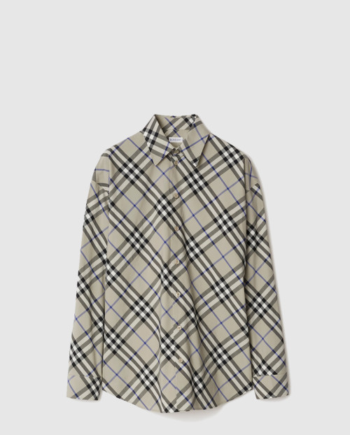 [BURBERRY-버버리]체크 코튼 셔츠 80876421