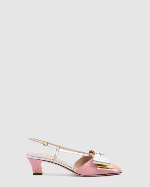 [VALENTINO-발렌티노]자카드 원단 하이힐