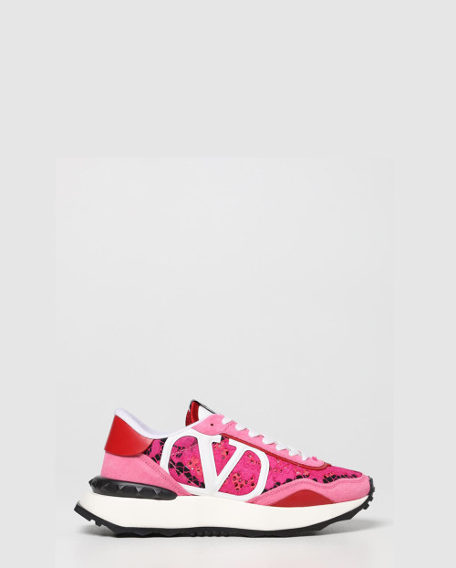 [VALENTINO-발렌티노]레이스러너 레이스 앤 메시 스니커즈