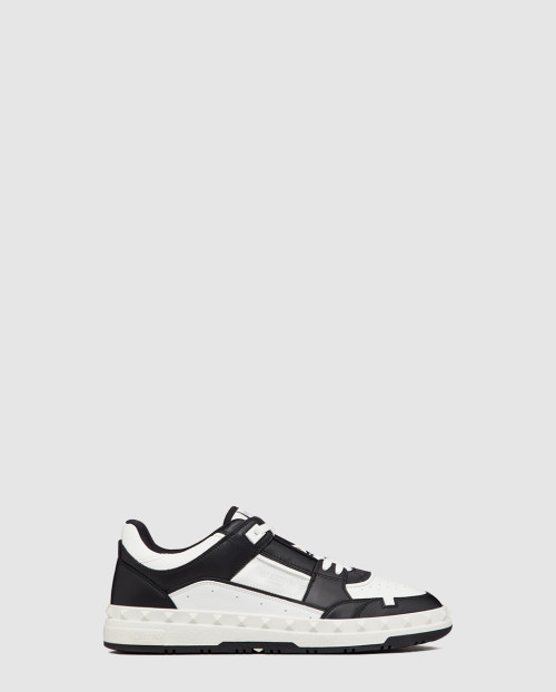 [VALENTINO-발렌티노]로우탑 송아지 가죽 스니커즈