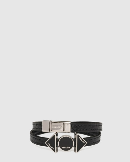 [PRADA-프라다]Saffiano 가죽 팔찌 2IB363