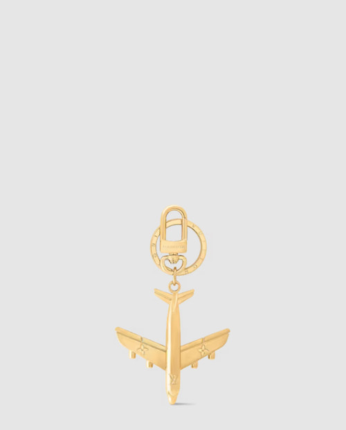 [LOUIS VUITTON-루이비통]LV 플레인 (LV Plane) 키 홀더 & 백 참 M02542