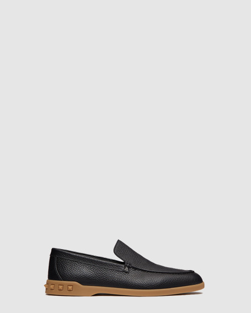 [VALENTINO-발렌티노]송아지 가죽 슬립온 슈즈