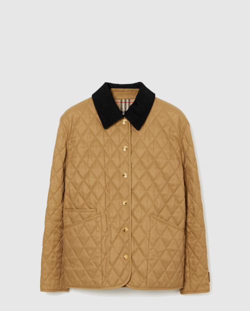 [BURBERRY-버버리]퀼팅 반 재킷 80498641