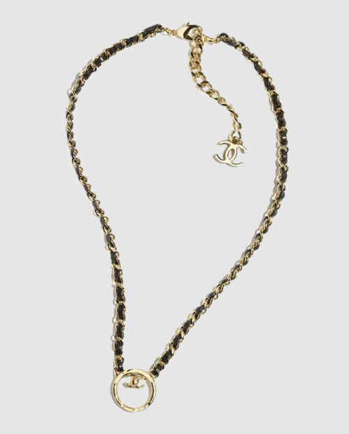 [CHANEL-샤넬]로고 목걸이 ABC576