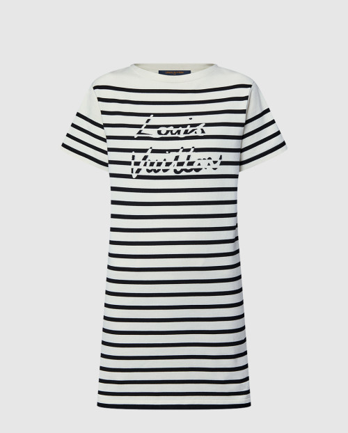 [LOUIS VUITTON-루이비통]시그니처 스트라이프 니트 드레스 1AIAU2
