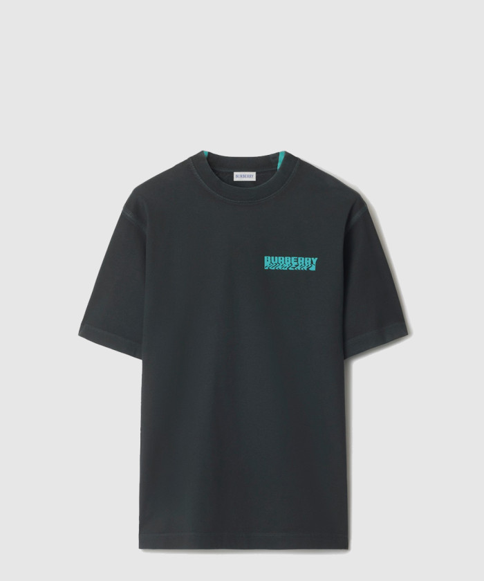레플리카|이미테이션 burberry-버버리워프드-로고-코튼-티셔츠-81118651