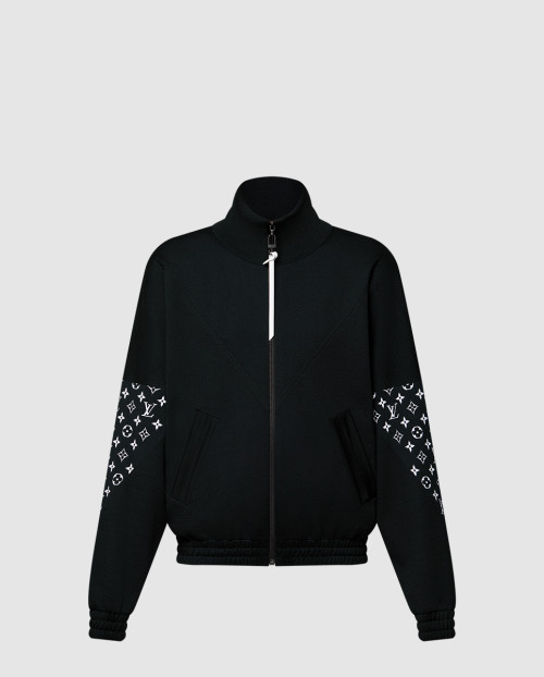 [LOUIS VUITTON-루이비통]모노그램 액센트 니트 재킷 1AHIS0