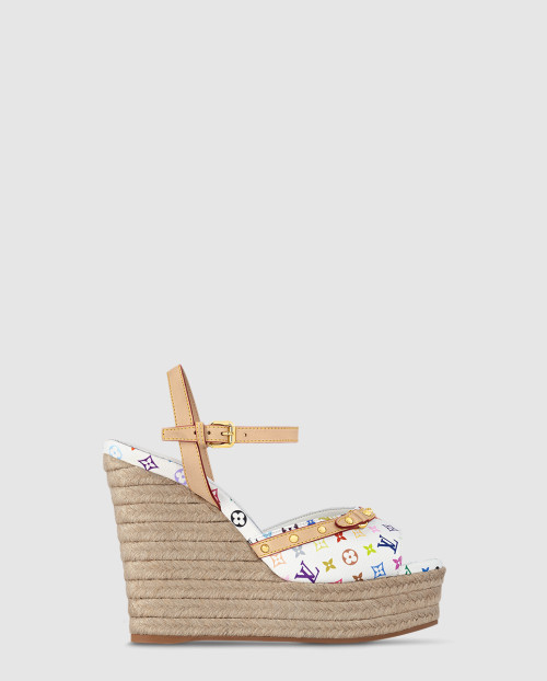 [LOUIS VUITTON-루이비통]헬리오스 웨지 샌들 1AGYWW