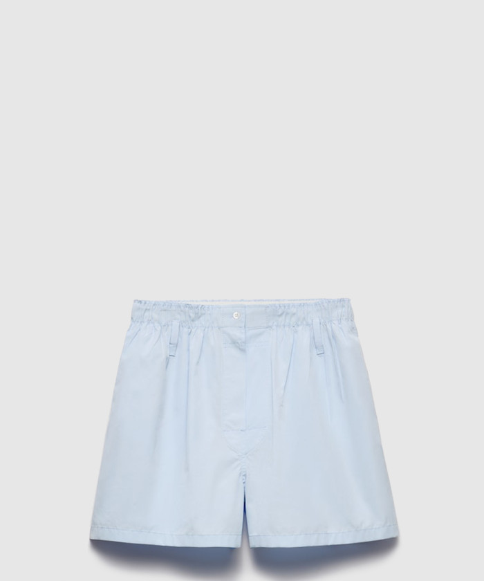 레플리카|이미테이션 prada-프라다코튼-포플린-텍스처-쇼츠-p252j