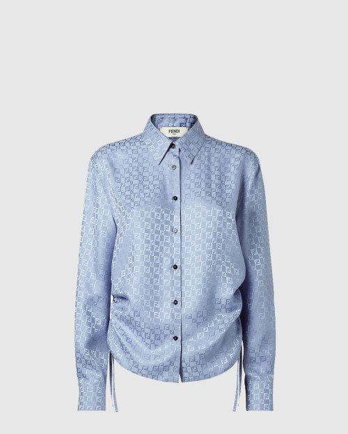 [FENDI-펜디]실크 FF 자카드 셔츠 FS8272