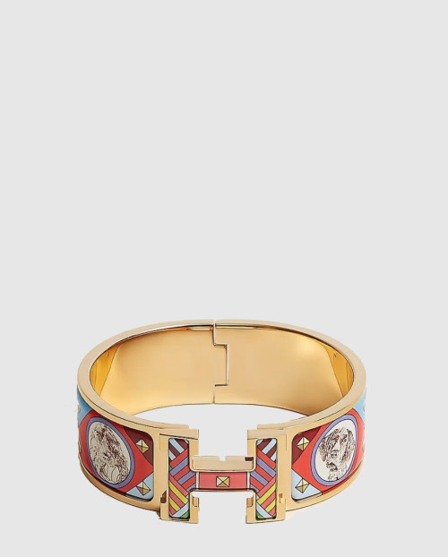 [HERMES-에르메스]Clic Clac H Colliers et Chiens 팔찌