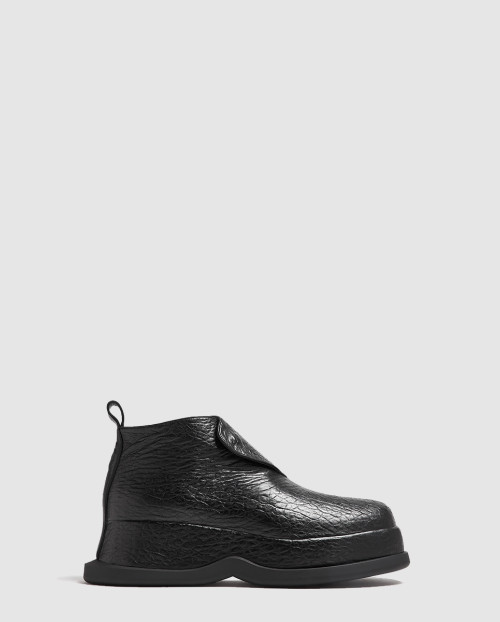[MCQUEEN-알렉산더맥퀸]웨이브 앵클 부츠 810433