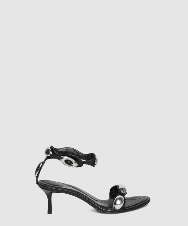 [MCQUEEN-알렉산더맥퀸]돔 가죽 샌들 30124S