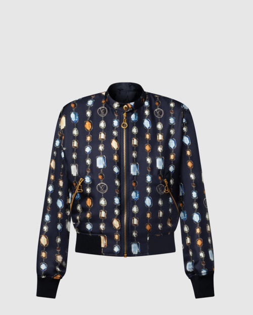 [LOUIS VUITTON-루이비통]리버서블 네크리스 보머 재킷 1AI859