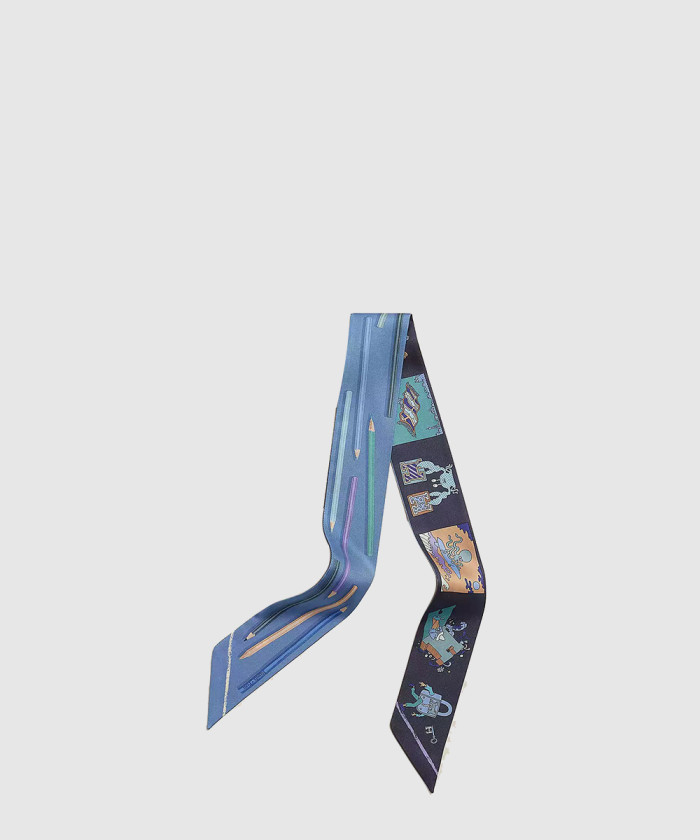 레플리카|이미테이션 hermes-에르메스a-vos-crayons-et-carre-libre-twilly-스카프-2