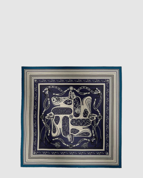 [HERMES-에르메스]Festival des Amazones Bandana 숄 140