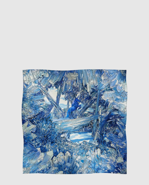 [HERMES-에르메스]La Vallee de Cristal 스카프 90
