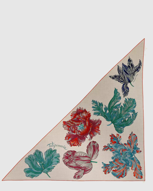 [HERMES-에르메스]Tulipomanie 자이언트 트라이앵글