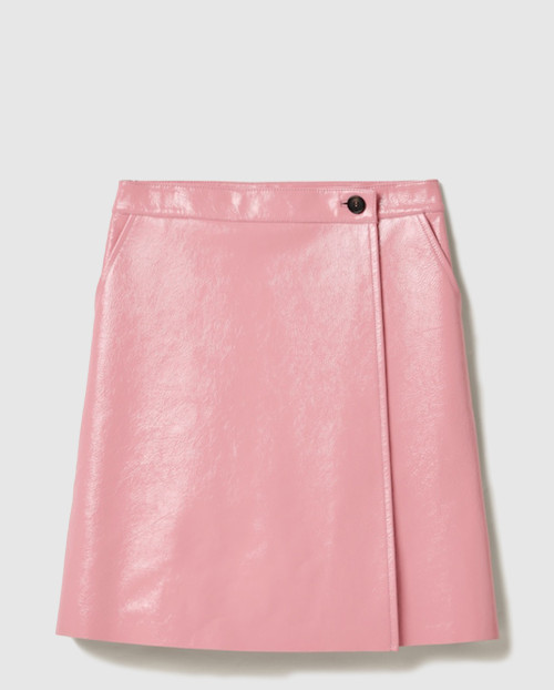 [MIUMIU-미우미우]나플락 랩어라운드 스커트 MPD802