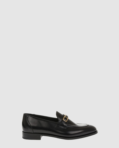 [PRADA-프라다]플레이트 로고 로퍼 2DB169