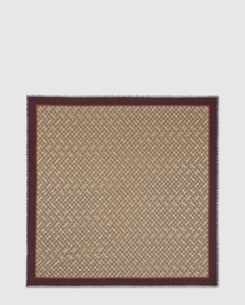 [GUCCI-구찌]GG 프린트 홀스빗 실크 숄 662577