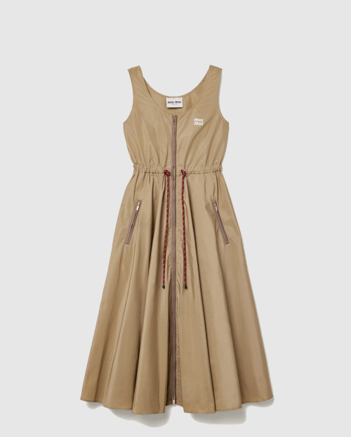 [MIUMIU-미우미우]패브릭 패브릭 맥시 드레스 MF5687