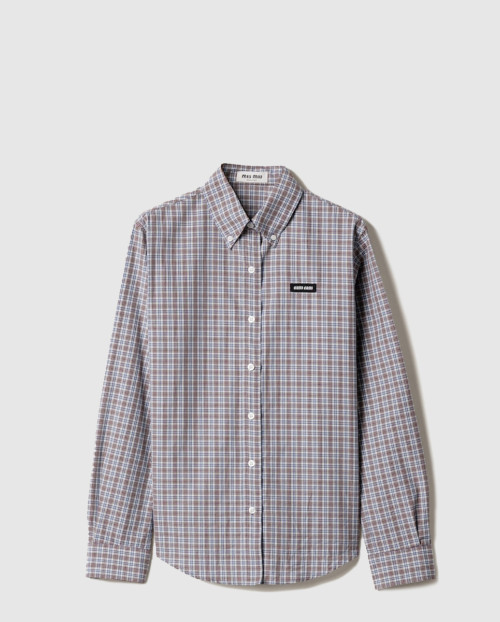 [MIUMIU-미우미우]체크 셔츠 MK1920
