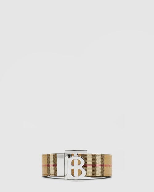 [BURBERRY-버버리]리버시블 체크 TB 벨트 80698531