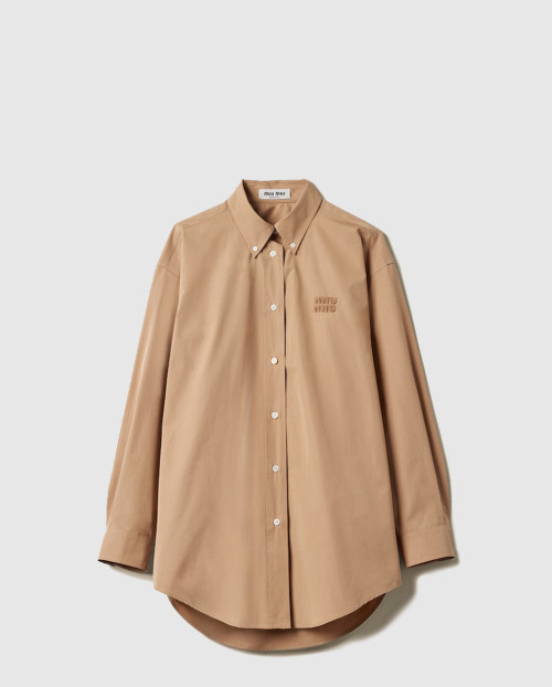 [MIUMIU-미우미우]포플린 셔츠 MK1626