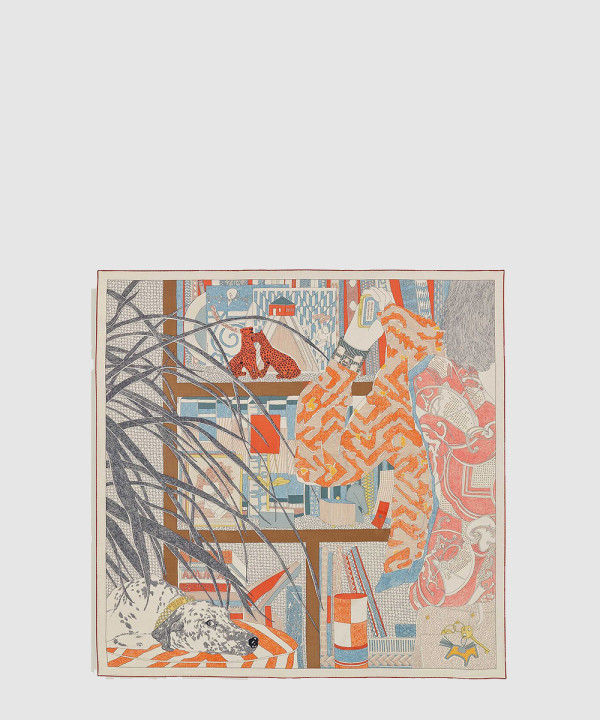 [HERMES-에르메스]Rendez-Vous Chez Hermès 숄 140
