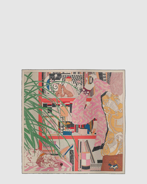 [HERMES-에르메스]Rendez-Vous Chez Hermès 숄 140