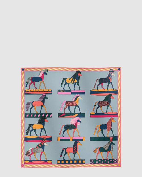 [HERMES-에르메스]A Toute Allure 스카프 90