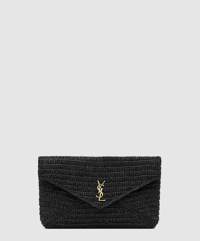 레플리카|이미테이션 saint-laurent-생로랑라피아-소재의-cassandre-라지-엔벨로프-파우치-839340