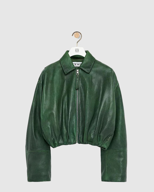 [LOEWE-로에베]드레이프 재킷 나파 램스킨