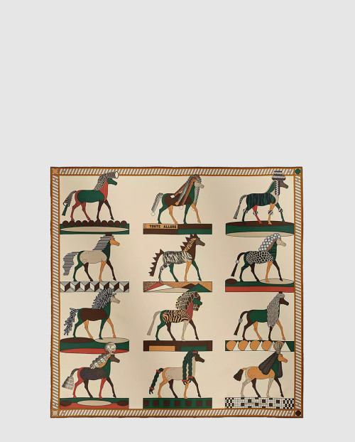 [HERMES-에르메스]A Toute Allure 스카프 90