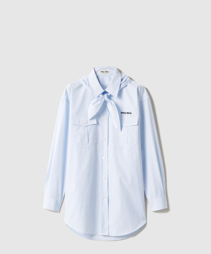 레플리카|이미테이션 miumiu-미우미우포플린-셔츠-mk1918