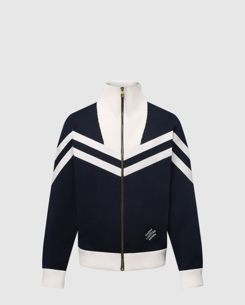 [LOUIS VUITTON-루이비통]니티드 코튼 세일러 블루종 1AHUG8