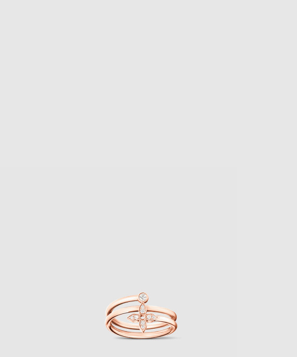 [LOUIS VUITTON-루이비통]딜 블라썸 (Idylle Blossom) 멀티 반지 Q0Q51A