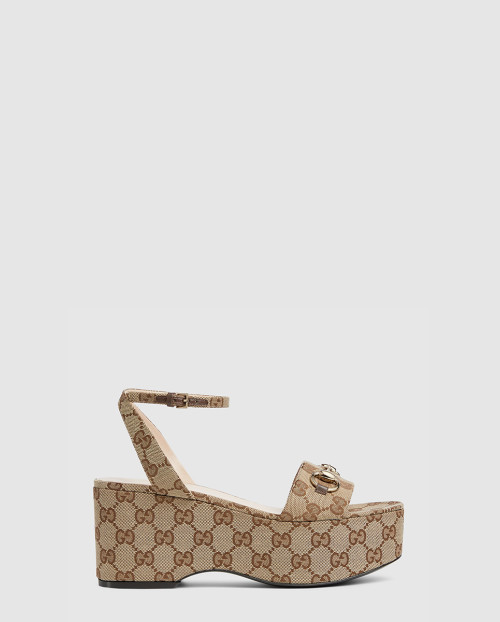 [GUCCI-구찌]호스빗 플랫폼 샌들 794718