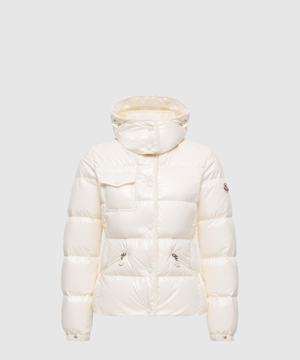 [MONCLER-몽클레어]Glareins 브레이디드 트림 후드 크롭 다운 재킷