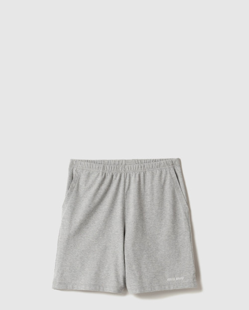 [MIUMIU-미우미우]저지 버뮤다 팬츠 MJP344