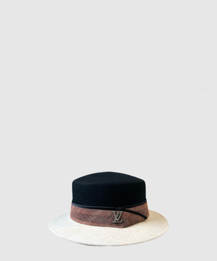 레플리카|이미테이션 louis-vuitton-루이비통평면-고리-펠트-모자-m43851