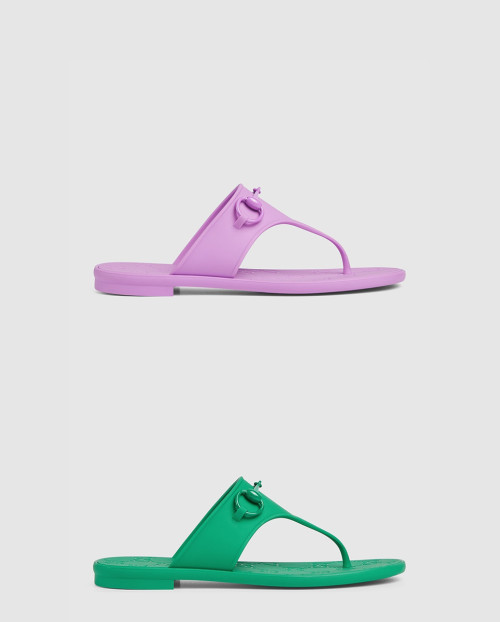 [GUCCI-구찌]홀스빗 T 스트랩 샌들 780306