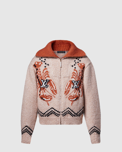 [LOUIS VUITTON-루이비통]지퍼 니티드 블루종 1AIM60