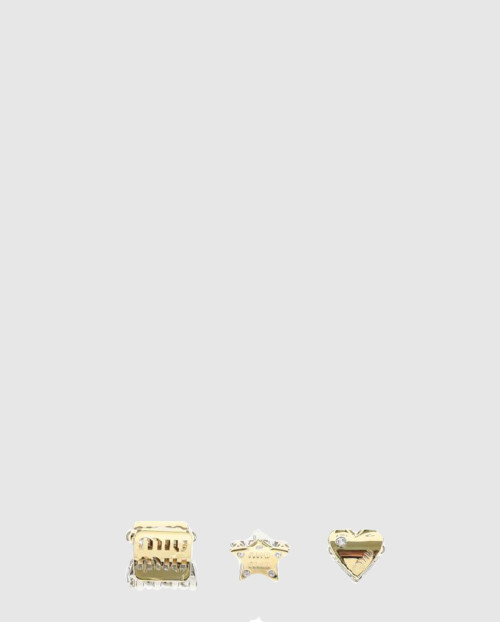 [MIUMIU-미우미우]메탈 헤어 클립 3세트 5IF084