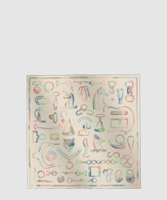레플리카|이미테이션 hermes-에르메스inventaire-poetique-pour-un-conte-sellier-숄-140-1
