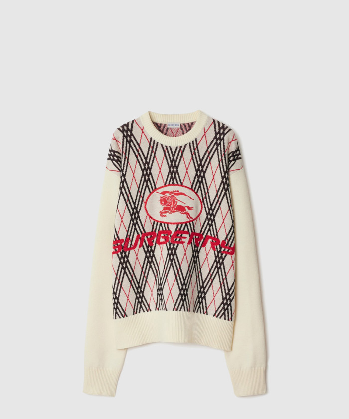 레플리카|이미테이션 burberry-버버리아가일-체크-울-블렌드-스웨터-81105541