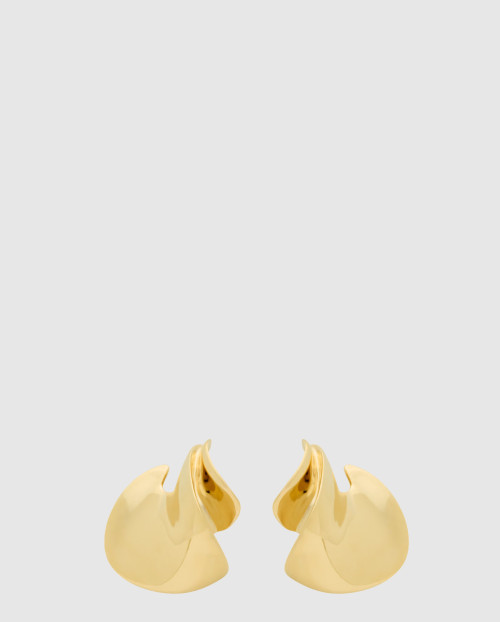 [SAINT LAURENT-생로랑]메탈 소재의 페탈 이어링 795698