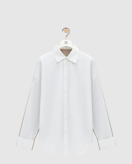 [LOEWE-로에베]하이브리드 셔츠 코튼 & 울